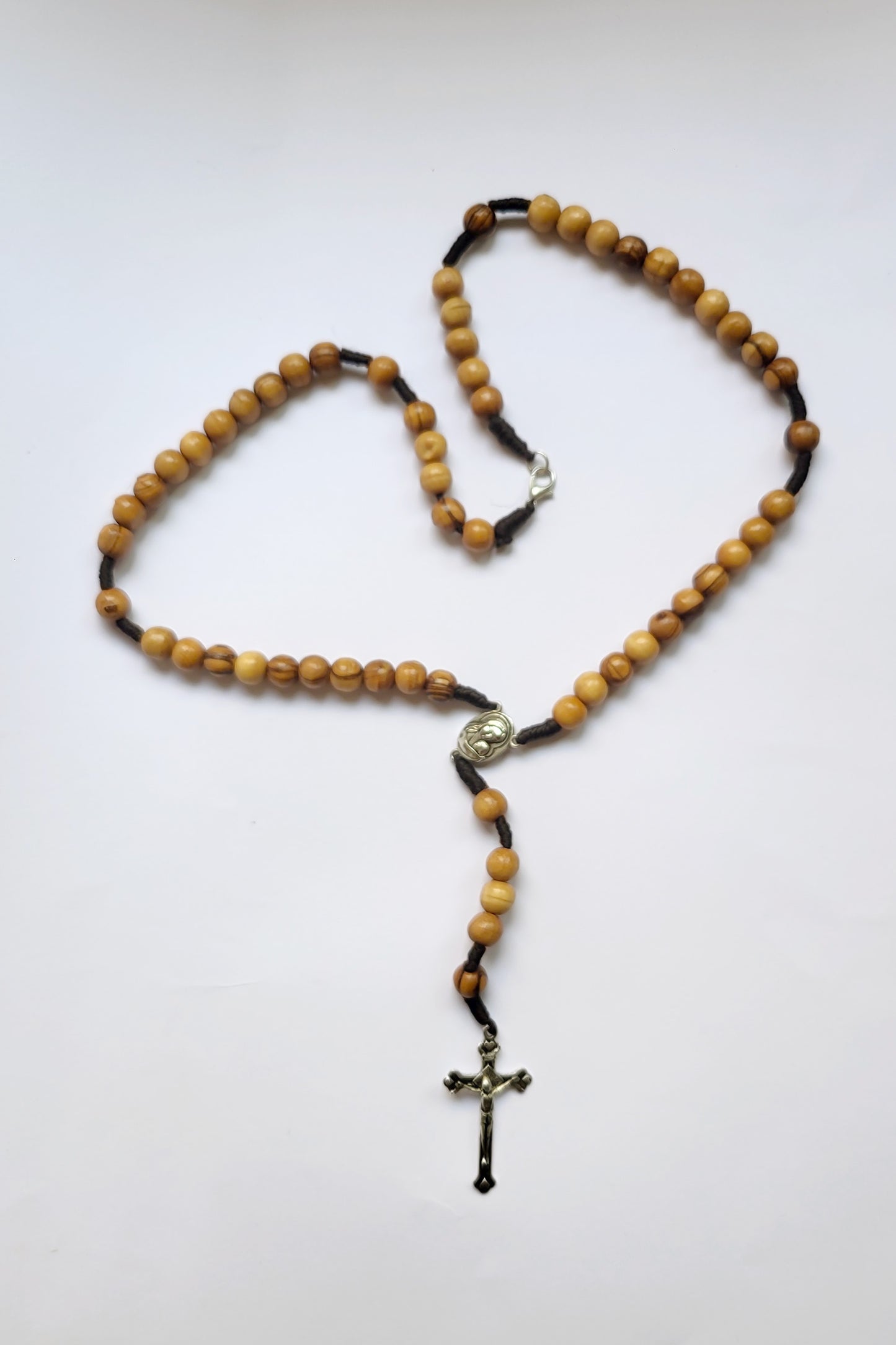 Word Of Wisdom Christian Rosary With original Bethlehem Soil