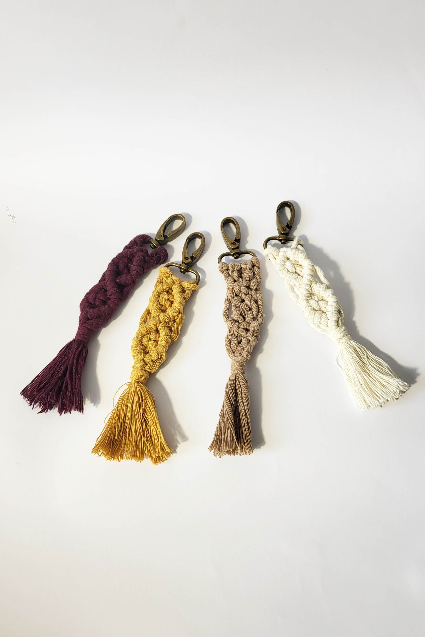 Macramé Weave Key Chain