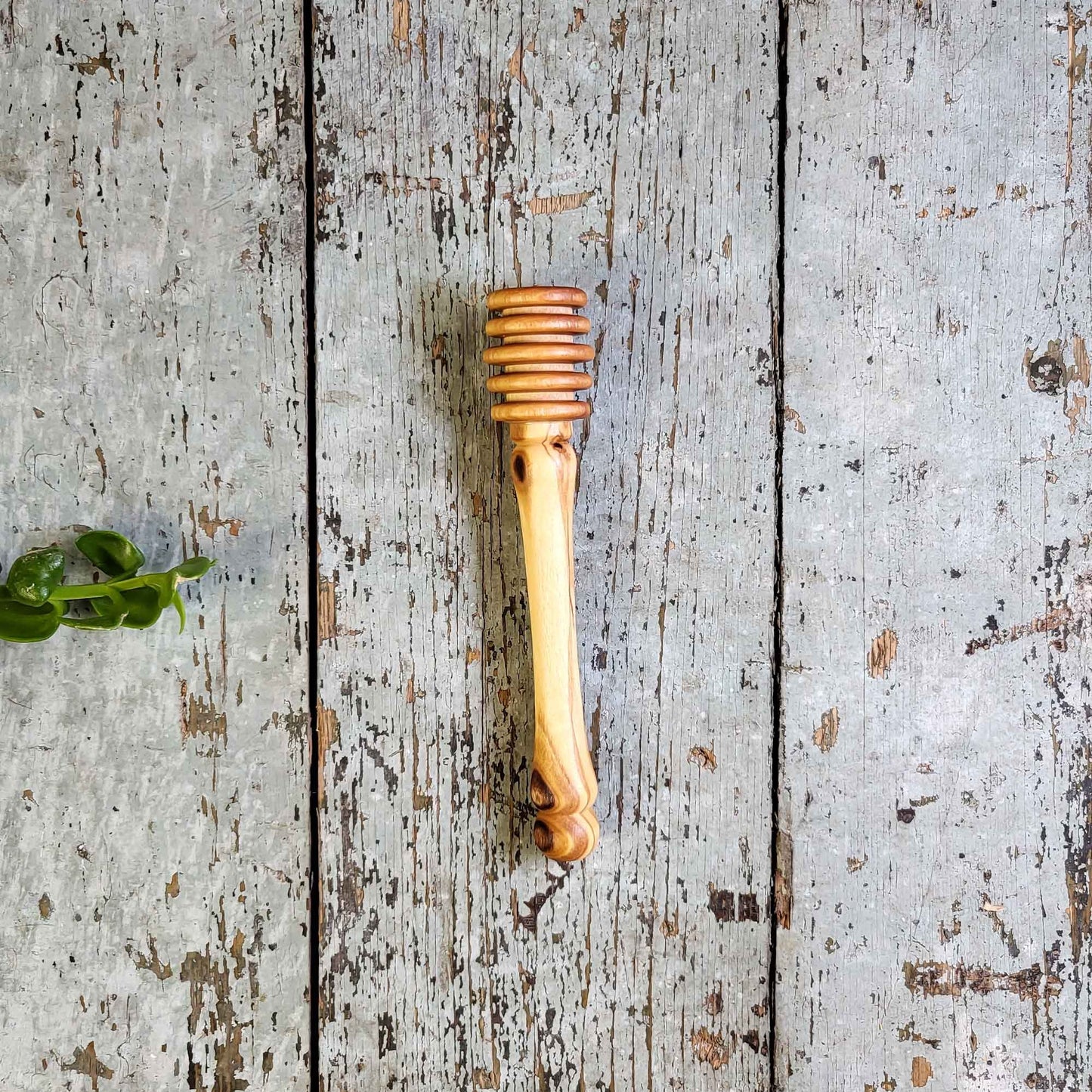 Olive Wood Honey Dipper