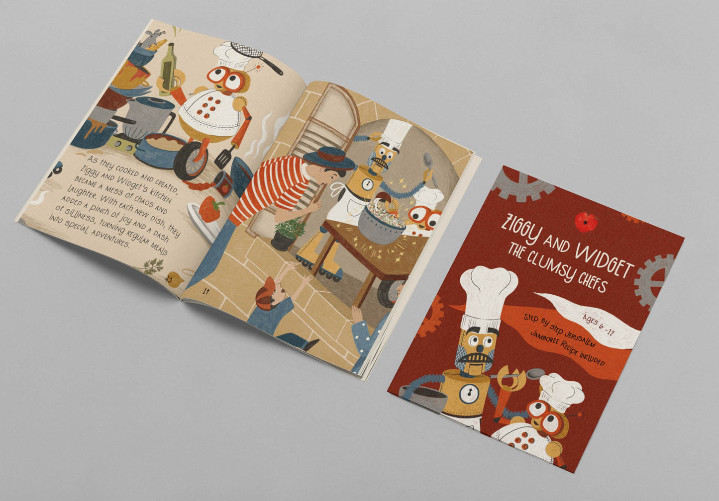 Ziggy & Widget The Clumsy Chefs: Step by Step Jerusalem Jamboree Recipe Included