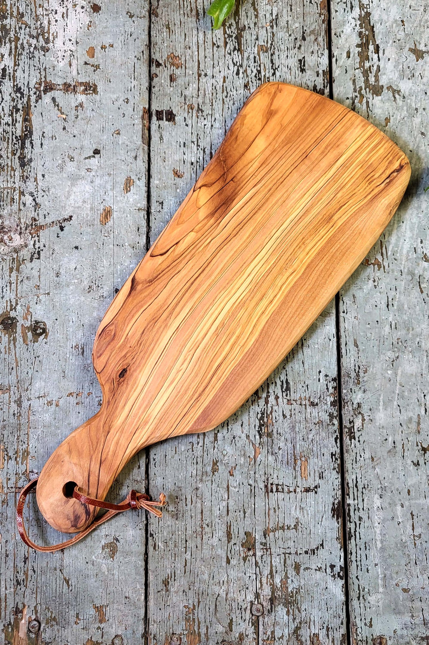 Small Organic Olive Wood Cutting Board