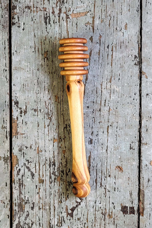 Olive Wood Honey Dipper