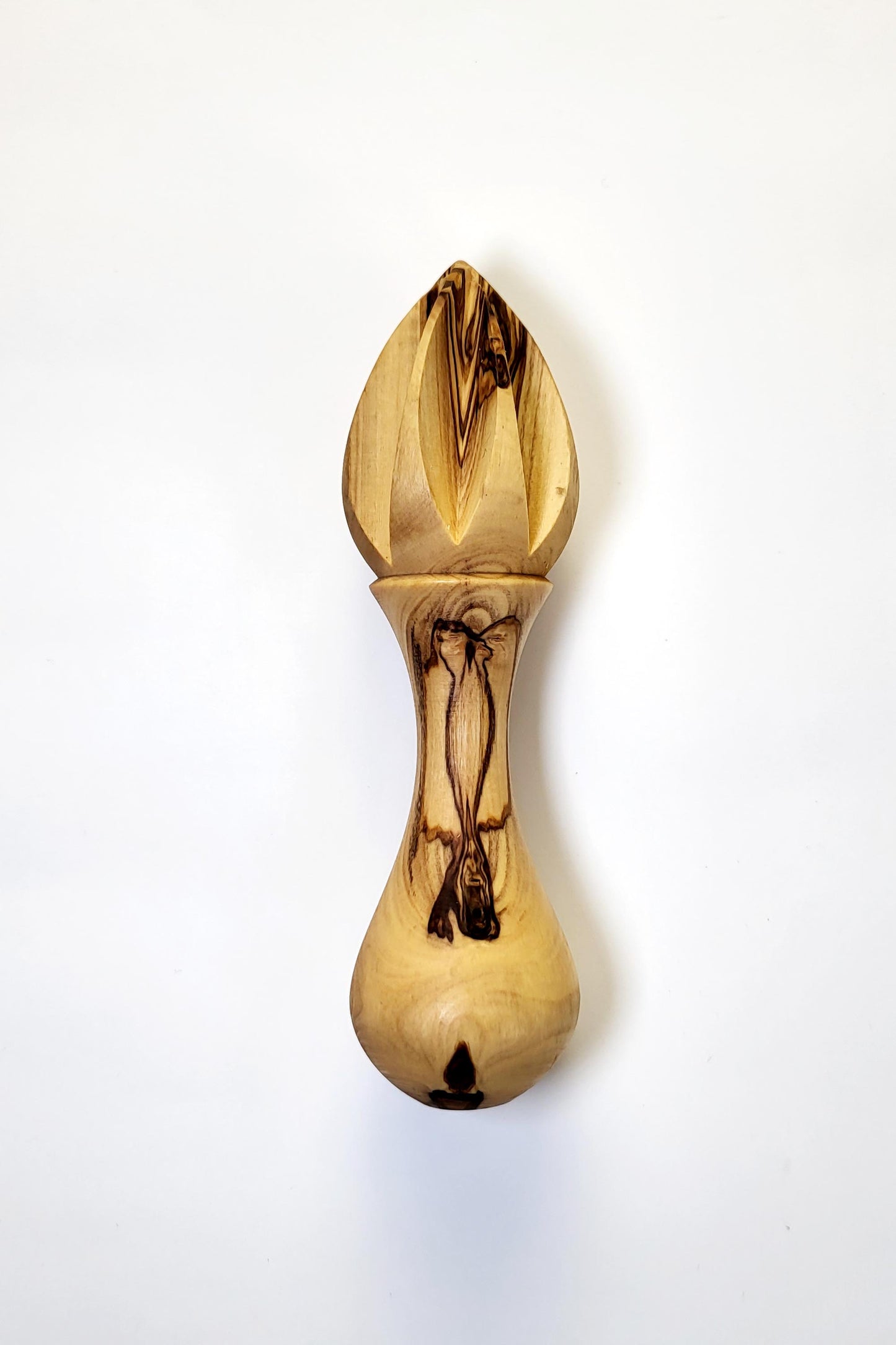 Olive Wood Handheld Lemon Juicer